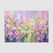 Vibrant Wildflower Spring Meadow DZ6L Decoupage  薄葉紙 (正面)