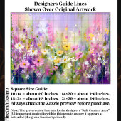 Vibrant Wildflower Spring Meadow DZ6L Decoupage  薄葉紙