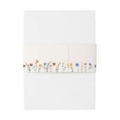 Vibrant Wildflowers Wedding 招待状ベリーバンド (裏面例)