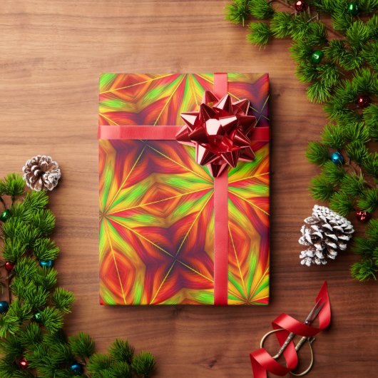 Vibrant Wrapping Paper ラッピングペーパー (クリスマスギフト)