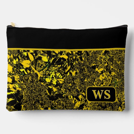Vibrant Yellow Cosmetic Pouch アクセサリーポーチ (正面)