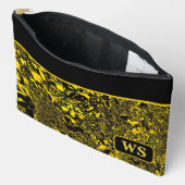 Vibrant Yellow Cosmetic Pouch アクセサリーポーチ (見開き)