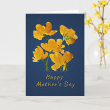 Vibrant Yellow Floral Mother's Day