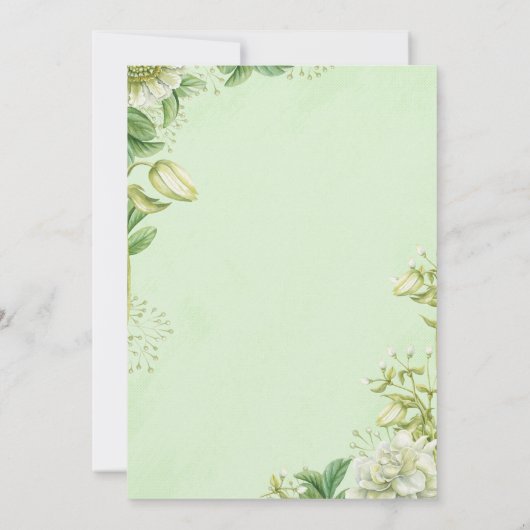 Vibrant Yellow Tulip & Ranunculus Formal Wedding I (裏面)