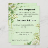 Vibrant Yellow Tulip & Ranunculus Formal Wedding I (正面/裏面)