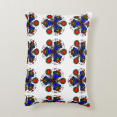 Vibrant Zen Tile アクセントクッション (裏面(縦))