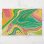 vibratory color art フードラベル (シングルラベル)