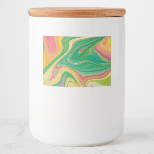 vibratory color art フードラベル (正面)