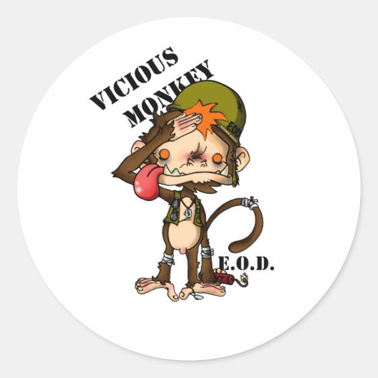 VicモンクEOD特別版コピー ラウンドシール (正面)