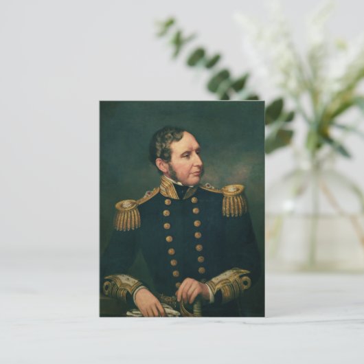 Vice Admiral Robert Fitzroy ポストカード (スタンド正面)