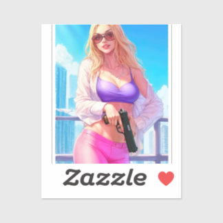 Vice Baby – Miami Heat with a Killer Smile シール