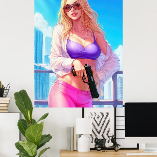 Vice Baby – Miami Heat with a Killer Smile ポスター