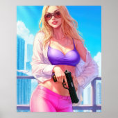 Vice Baby – Miami Heat with a Killer Smile ポスター (正面)