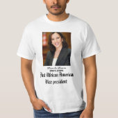VICE PRESIDENT KAMALA HARRIS   Tシャツ (正面)