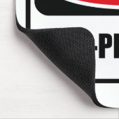 VICE-PRINCIPALのマウスパッドの警告 マウスパッド (コーナー)