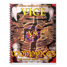 Vice vs. Vampyres Poster on a Handy