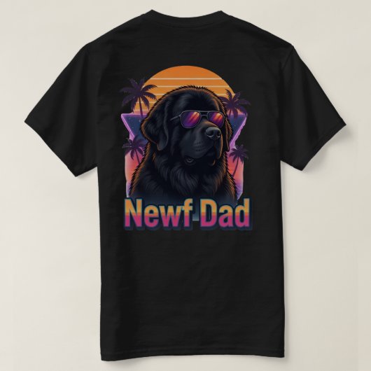 ViceNewfDad Tシャツ (デザイン裏面)