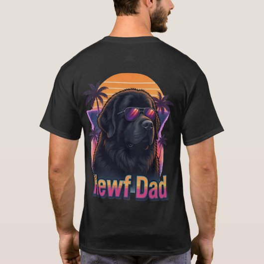 ViceNewfDad Tシャツ (裏面)