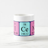 Vicente期別テーブル名mug コーヒーマグカップ (中央)