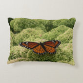 Viceroy Butterfly美しい自然写真 アクセントクッション (裏面)
