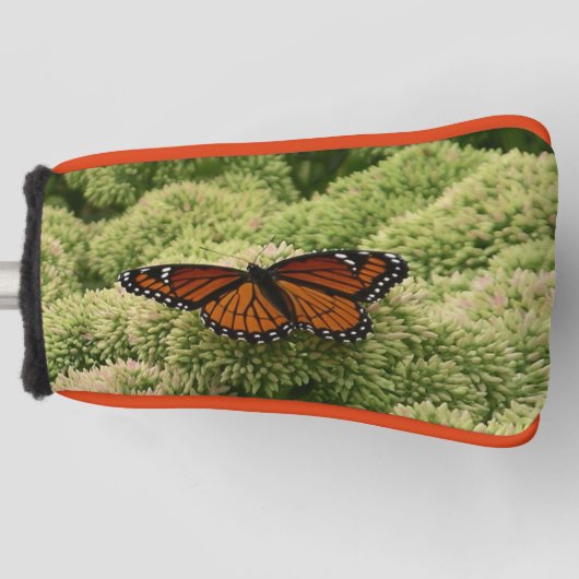 Viceroy Butterfly美しい自然写真 ゴルフヘッドカバー (正面)