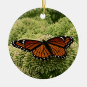 Viceroy Butterfly美しい自然写真 セラミックオーナメント (正面)