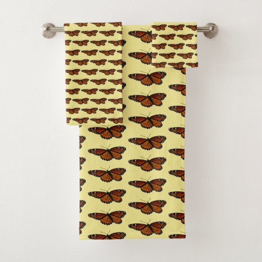 Viceroy Butterfly美しい自然写真 バスタオルセット (インサイチュ)