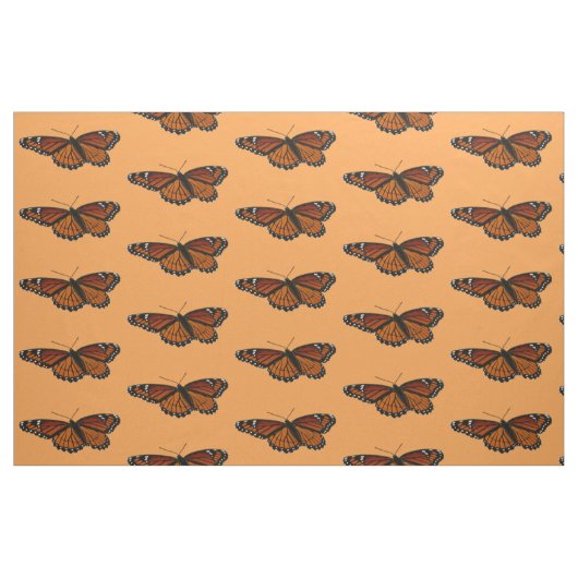 Viceroy Butterfly美しい自然写真 ファブリック (ファットクウォーター)
