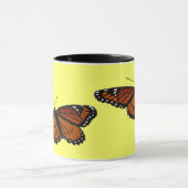 Viceroy Butterfly美しい自然写真 マグカップ (中央)