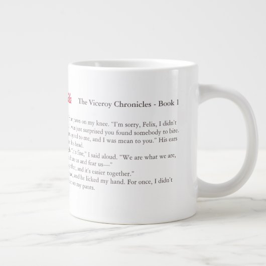 Viceroy's Giant CoffeeまたはTea Mug ジャンボコーヒーマグカップ (右)