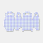 Vichy Bleu フェイバーボックス (折り畳みなし)