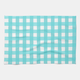 Vichy Bleu Ciel キッチンタオル