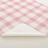 Vichy checkered blanket. シェルパブランケット (3/4)