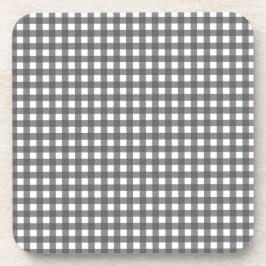 Vichy Gris clair コースター