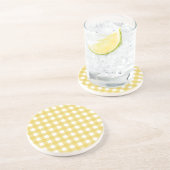 Vichy Jaune clair コースター (側面)