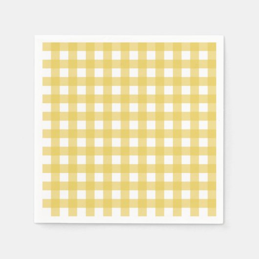 Vichy Jaune clair スタンダードカクテルナプキン (正面)