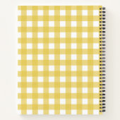 Vichy Jaune clair ノートブック (裏面)