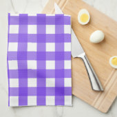 Vichy Lavande キッチンタオル (四つ折り)