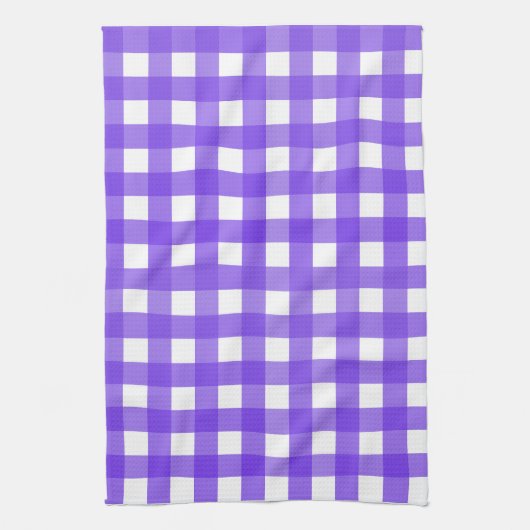 Vichy Lavande キッチンタオル (縦)