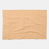 Vichy Orange キッチンタオル (横)