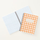 Vichy Orange clair ノートブック (内部)