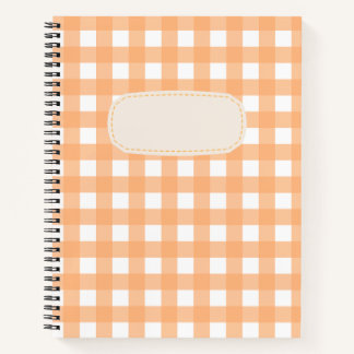 Vichy Orange clair ノートブック