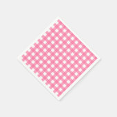 Vichy Rose clair スタンダードカクテルナプキン (角)