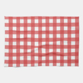 Vichy Rouge キッチンタオル (横)