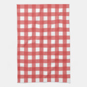 Vichy Rouge キッチンタオル (縦)