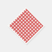 Vichy Rouge スタンダードカクテルナプキン (角)