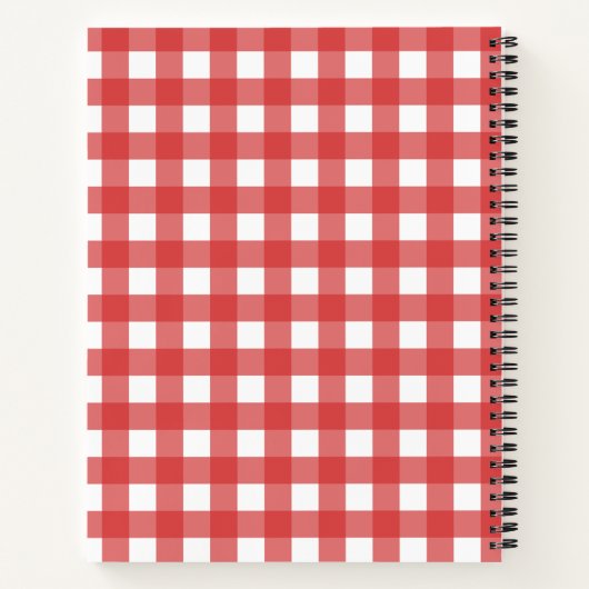 Vichy Rouge ノートブック (裏面)