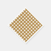 Vichy Sienne スタンダードカクテルナプキン (角)