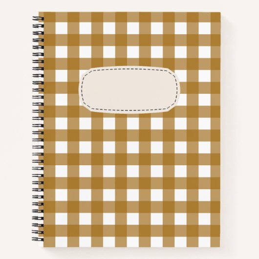 Vichy Sienne ノートブック (正面)