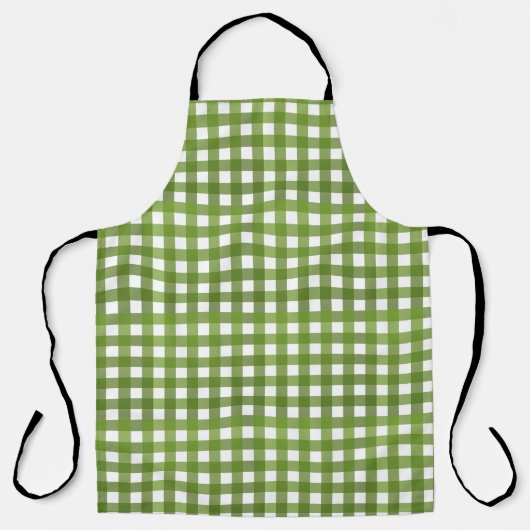Vichy Vert エプロン (正面)